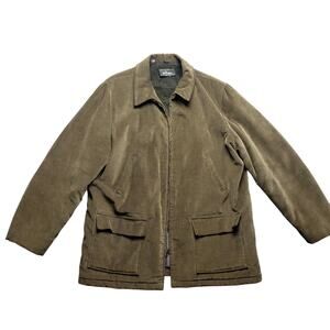 Vintage Mr Wrangler Sherpa Lined Corduroy Jacket Brown Ranch Coat Men’s Size 44